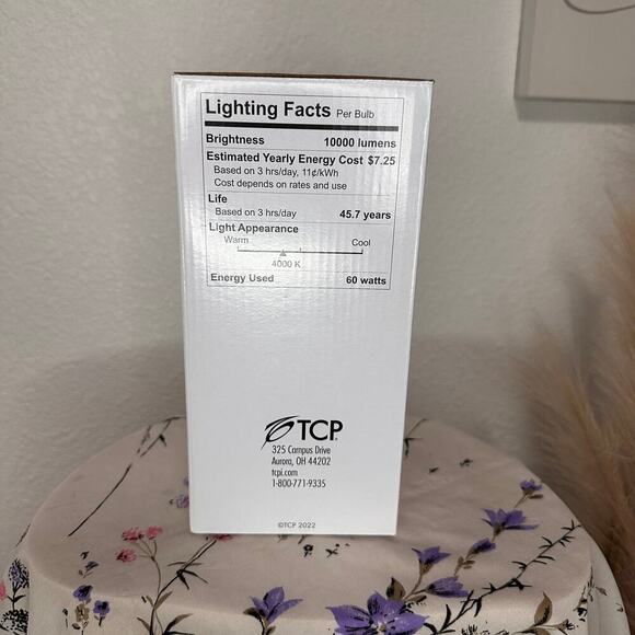 TCP LED 1000 Lumens 60 Watts Commercial Replacement Light Bulb - Picture 4 of 7